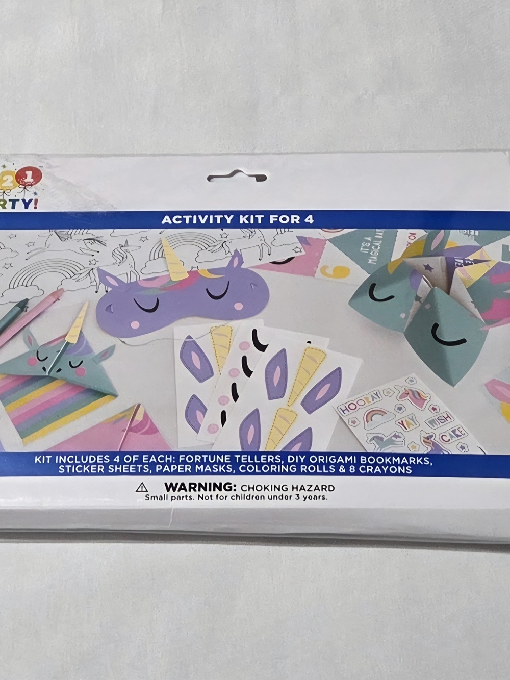 3-2-1 Party! Unicorn Activity Kit